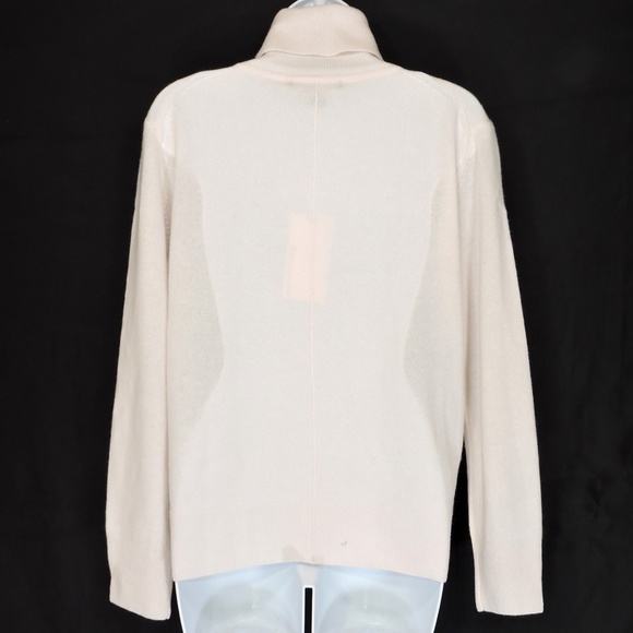 SKULL CASHMERE ⚜WOMEN'S OFF WHITE WINTER FASHION SWEATER - Picture 3 of 4